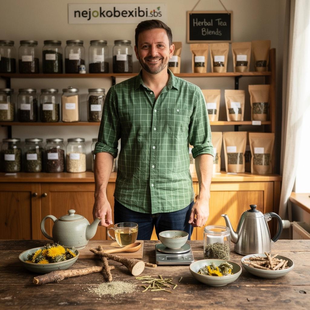 Zeleni čaj s maslačkom poslužuje se u elegantnoj staklenoj čaši uz limun i med.